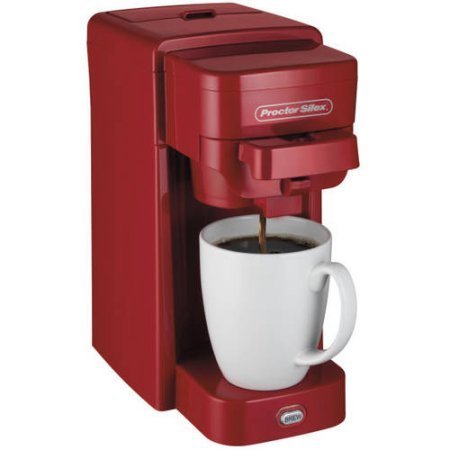 Proctor Silex Single-Serve Coffee Maker, 49964 | 10-Ounce Cup Proctor Silex Single-Serve Coffee Maker, 49964: