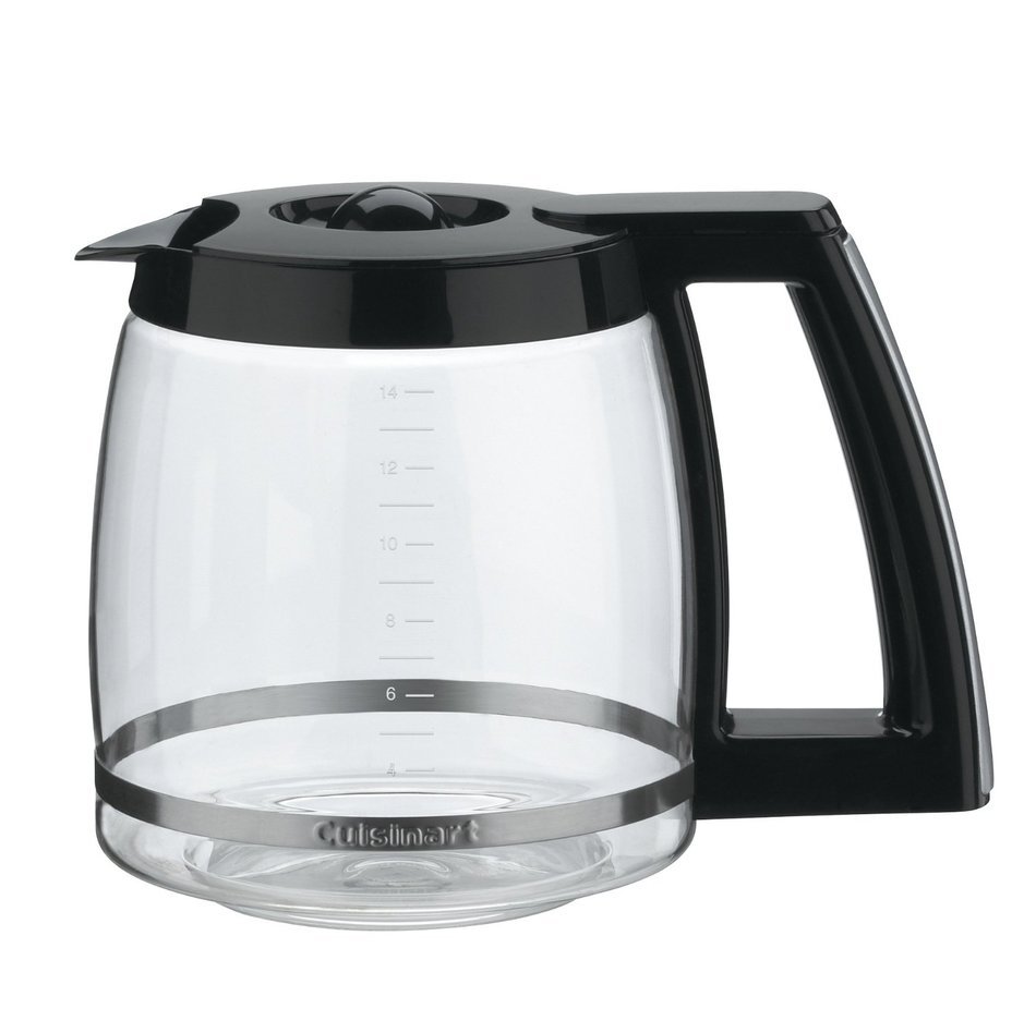 Cuisinart DCC-2200RC 14-Cup Replacement Glass Carafe, Black free image ...