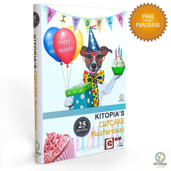 Kitopia's Premium Quality Silicone Baking Cups. Muffin Molds Including 6 Of Our Delicious Recipe Ebooks N2