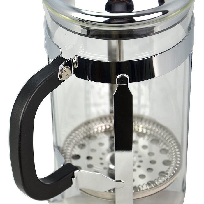 French Press & Espresso Maker | Makes 8 Cups (4 Mugs) | Coffee Press Heat-resistant Borosilicate Glass with Double... N2