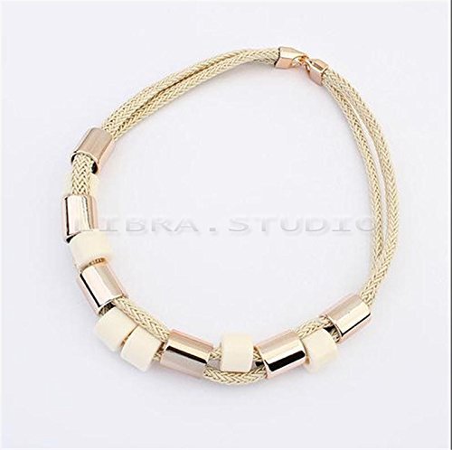 Fashion Women Jewelry Pendant Crystal Choker Chunky Statement Chain Bib Necklace N5