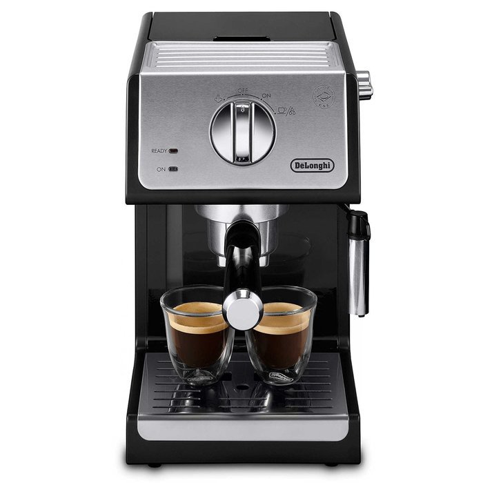 De'Longhi ECP3220 Espresso Cappuccino Maker Manual Frother 37 oz. Capacity