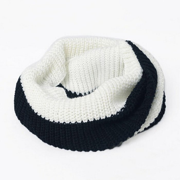 KAKA(TM) Women's Korean Artistic Stylish Winter Chunky Knitting Wool Lovers Scarves N11