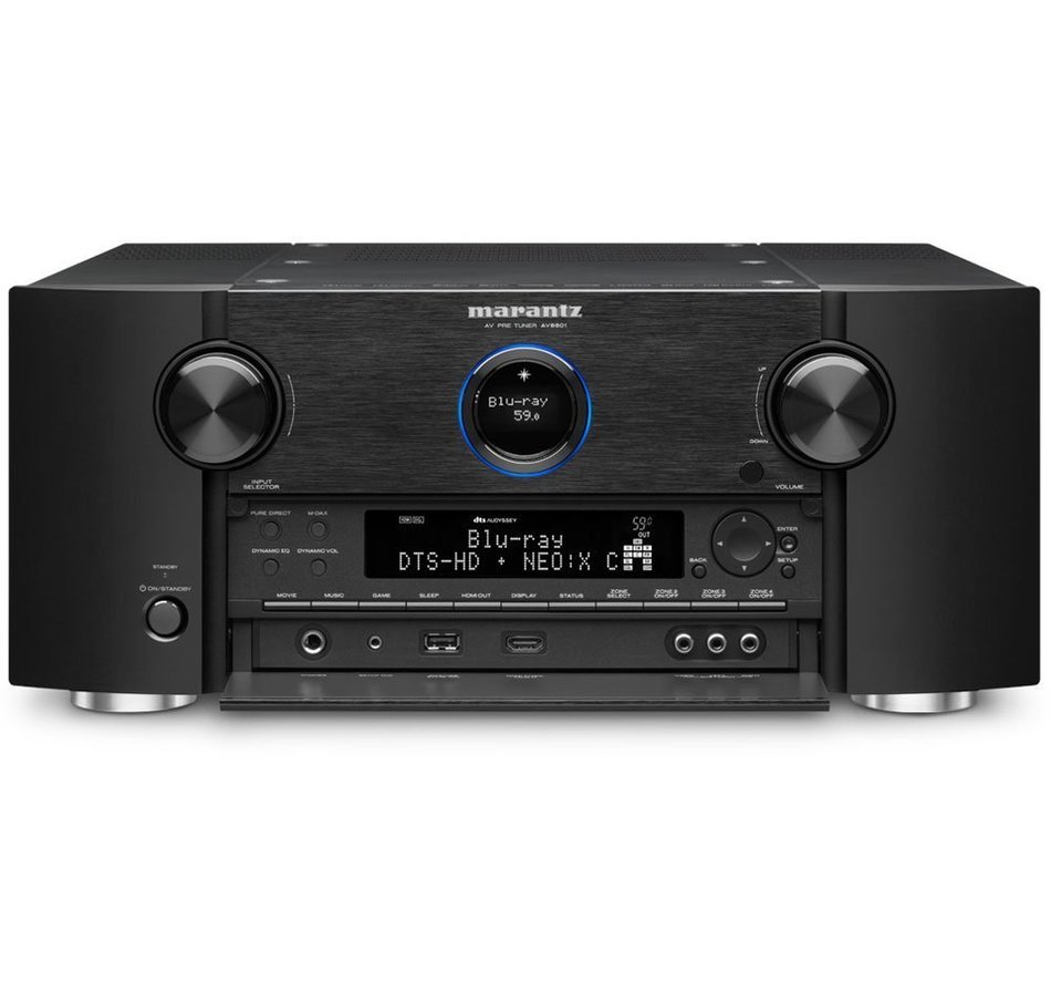 Marantz AV8801 11.2 Channel Home Theater Pre-Amplifier/Processor (Discontinued by Manufacturer)