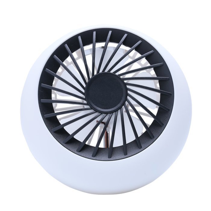 Small Desk Fan,Ladyker 5 Inch Rechargeable Portable Handheld Mini USB Fans for Travelling Camping Car Office Desktop... N30