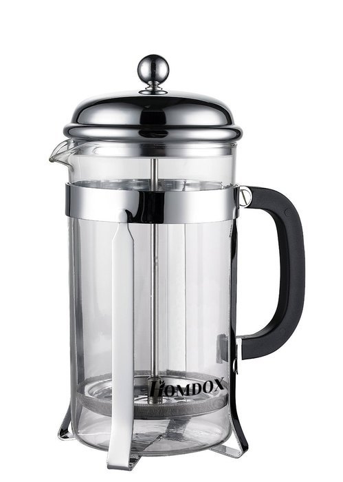 Homdox&reg; French Press Coffee &Tea Maker Espresso with Heat Resistant Glass and Stainless Steel Plunger, 8 Cup (...