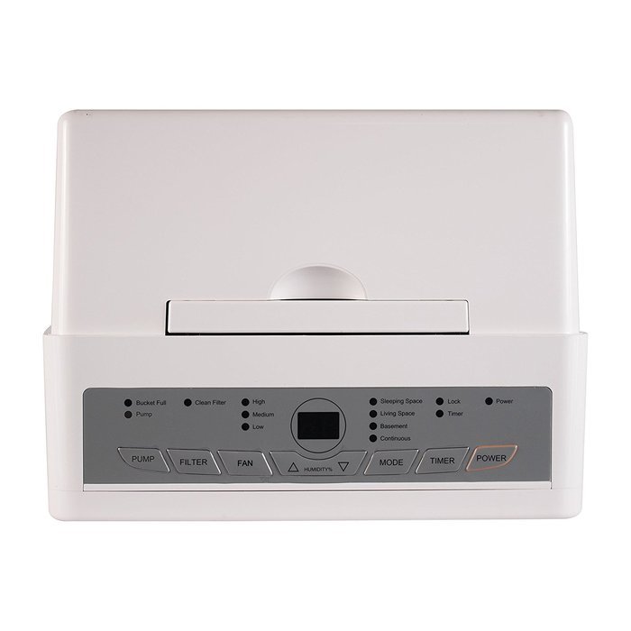 BLACK+DECKER BDT30WT 30 Pint Portable Dehumidifier, White N9