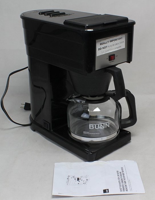 Bunn�� GRX-B Original 10-Cup Home Coffee Brewer, Black N2