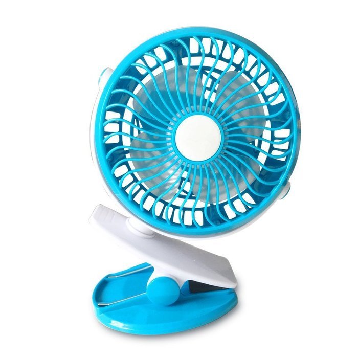 Sendida Mini USB Portable Fan - with Rechargeable Battery, Stroller Clip on Table Fans, Speed Adjustable, 360... N4