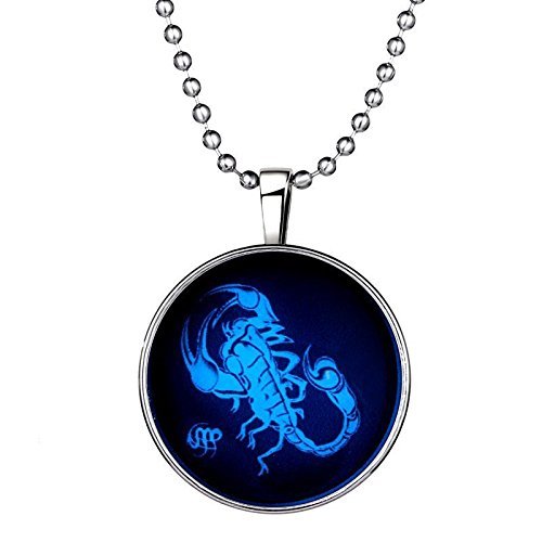 Steampunk Scorpion Glow In The Dark Pendant Necklace Sweater Chain X ...