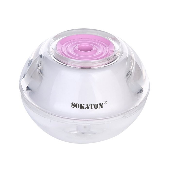 Mist Ultrasonic Humidifiers, SOKATON Mini USB Portable Air Humidifier Purifier with LED Night Light, Whisper Quiet... N4