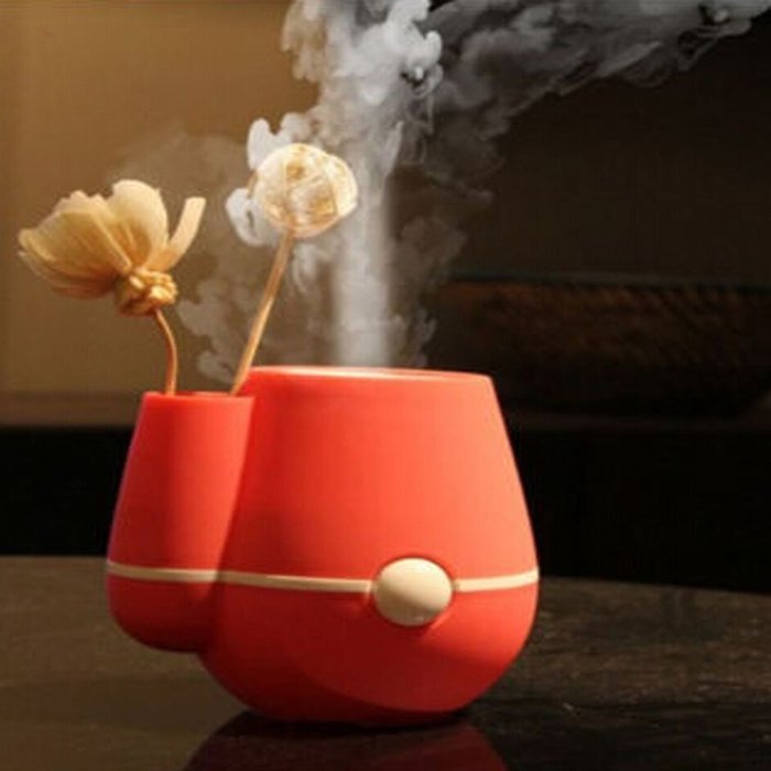 Mini Mist Ultrasonic Home Aroma Humidifier Air Diffuser Purifier ...