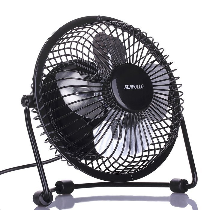 Clip On Desk Fan USB Table Fans (USB OR Battery Powered, Quietness)(Blue) N27