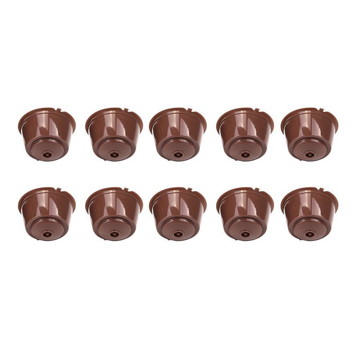CISNO 5pcs/pack Refillable Coffee Capsules For Dolce Gusto | Compatible with Mini Me, Genio, Piccolo, Esperta... N3