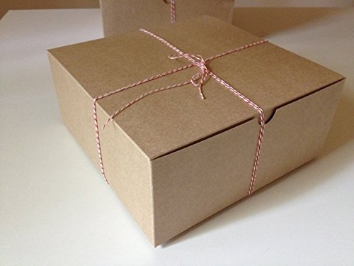 Bakers Twine & Holder For Easy Cutting & Storage - Red & White String N2