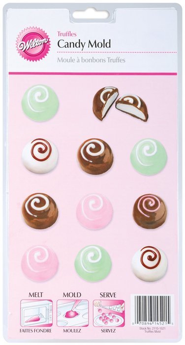Candy Mold-Truffle 12 Cavity (1 Design)