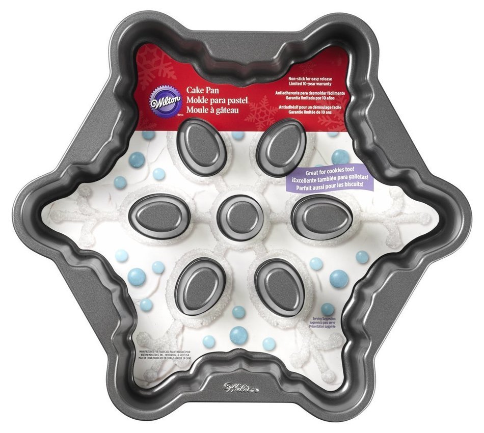 Wilton 2105-1555 Christmas Snowflake Cake Pan N2
