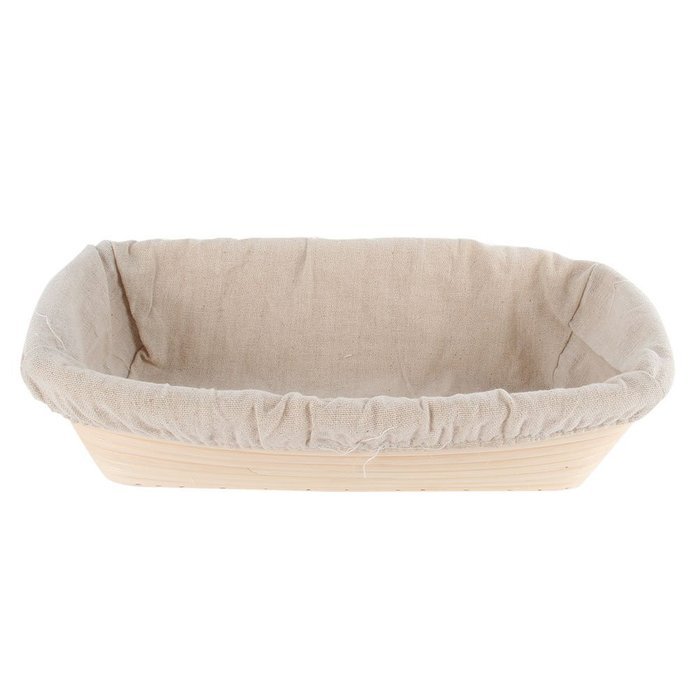 EXIU Banneton Bread Proofing Basket with Linen Liner N3