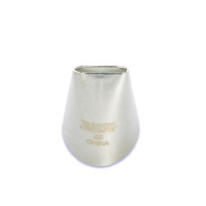 Oasis Supply Stainless Steel Icing Tips, No.45, Flat Tip