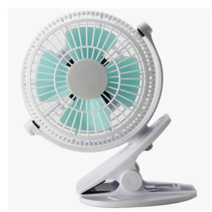 Luxon Mini USB Clip Desk Personal Fan, table fans, 5 Inch 2 Speed Portable Cooling Fan USB Powered by NetBook,... N10