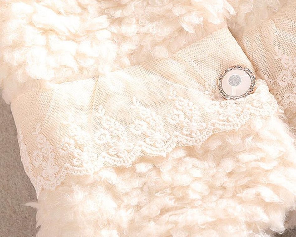 Coat ,BeautyVan Kid Baby Infant Girls Lace Sweet Winter Waistcoat Thick Warm Tops Vest Clothes (5T, Pink)