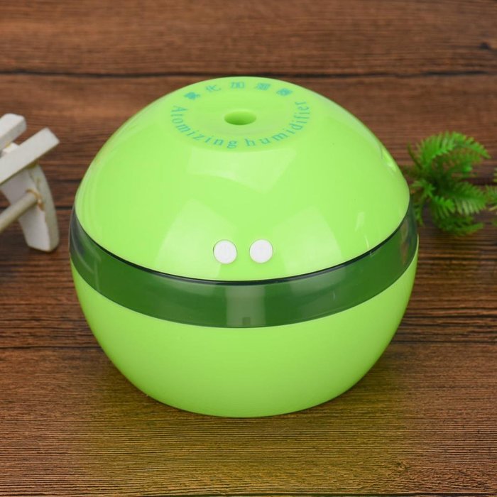 DZT1968 Air Spray Water Dispenser Diffuser Ultrasonic Beauty Moisturizing Humidifier (green) N7