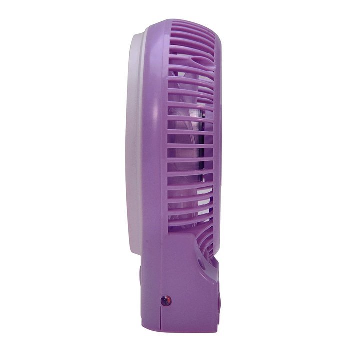 GIZGA Mini Portable USB Rechargeable 3 Speeds Personal Fan with LED Light, Built in 2200mAh 18650 Lithium-ion... N11