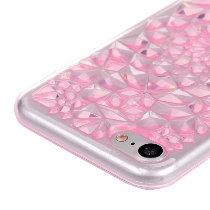 iPhone 7 Case (4.7 inch) - Shockproof Soft TPU Rubber Skin Gel Bumper Case Laser Carving Sunflower Transparent... N44