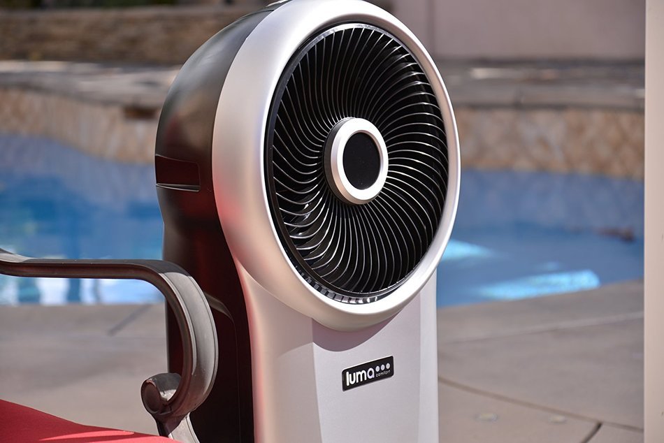 Luma Comfort EC110S Portable Evaporative Cooler with 250 Square Foot Cooling, 500 CFM N5