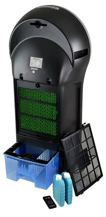 Luma Comfort EC110S Portable Evaporative Cooler with 250 Square Foot Cooling, 500 CFM N6