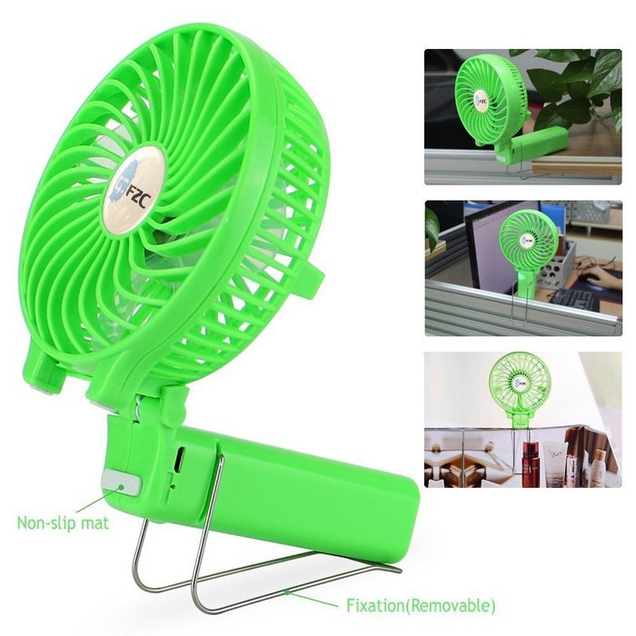 CFZC Newest Mini Personal Rechargeable Handfans USB Battery Operated Electric Personal Fans for Home Desktop Travel... N4
