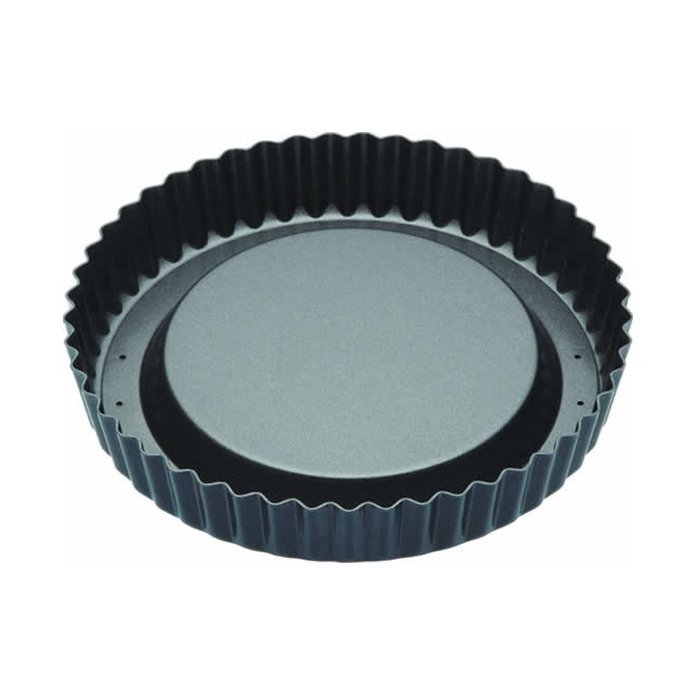 20cm Non-stick Raised Loose Base Fluted Flan Tin