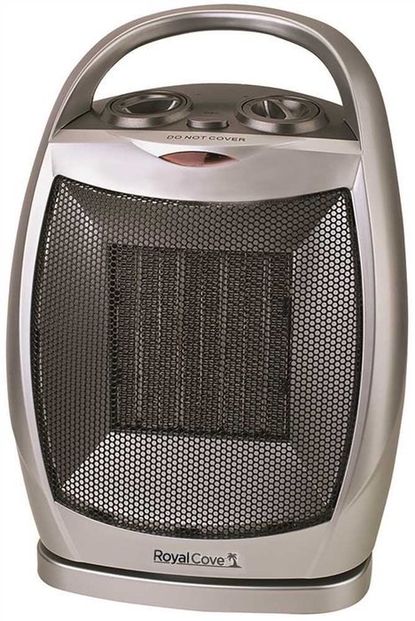 ROYAL COVE FH102T Oscillating Ceramic Portable Heater, 120 Volts