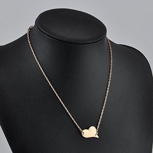 Infinity Choker Chunky Statement Bib Charm Necklace Jewelry Love Heart Pendant