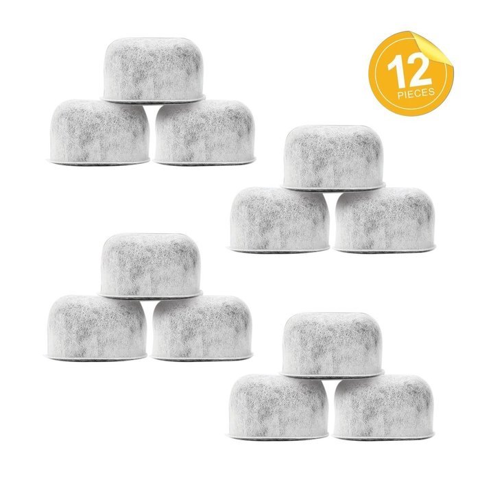 Pack of 12 Replacement Charcoal Water Filters By Housewares Solutions For Keurig 2.0 Brewers N2
