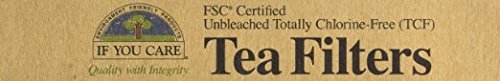 If You Care Fsc Certified Unbleached Tea Filters 100 Count, 1-Pack (100 Filters in Total) N2