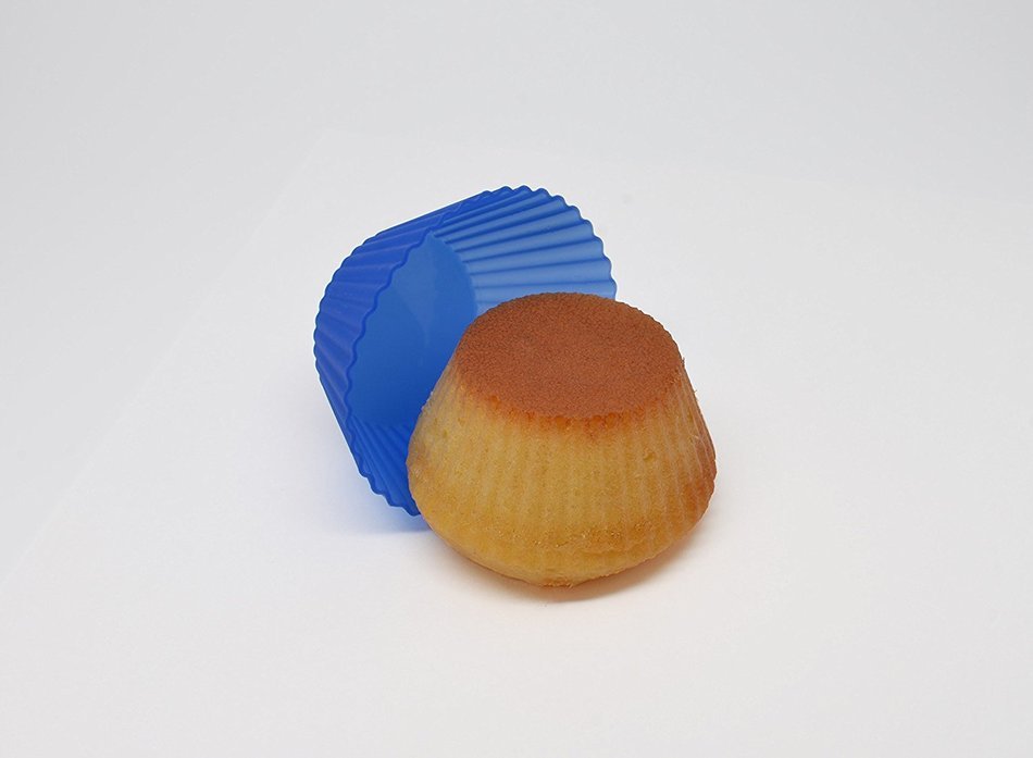 (48-pack) Reusable Silicone Baking Cups / Cupcake Liners by Happy Gourmet Kitchenware