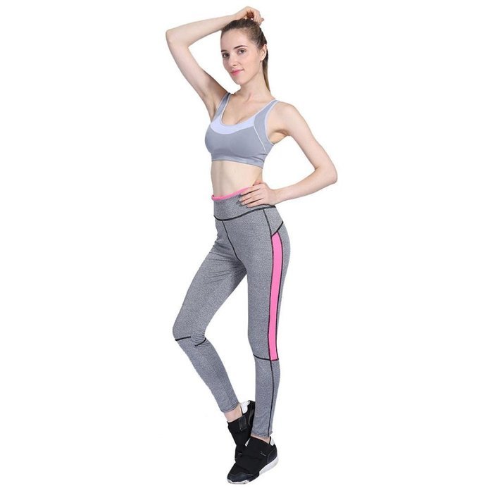 PHOTNO Women Sports Trousers Athletic Gym Fitness Yoga Leggings Pants N6