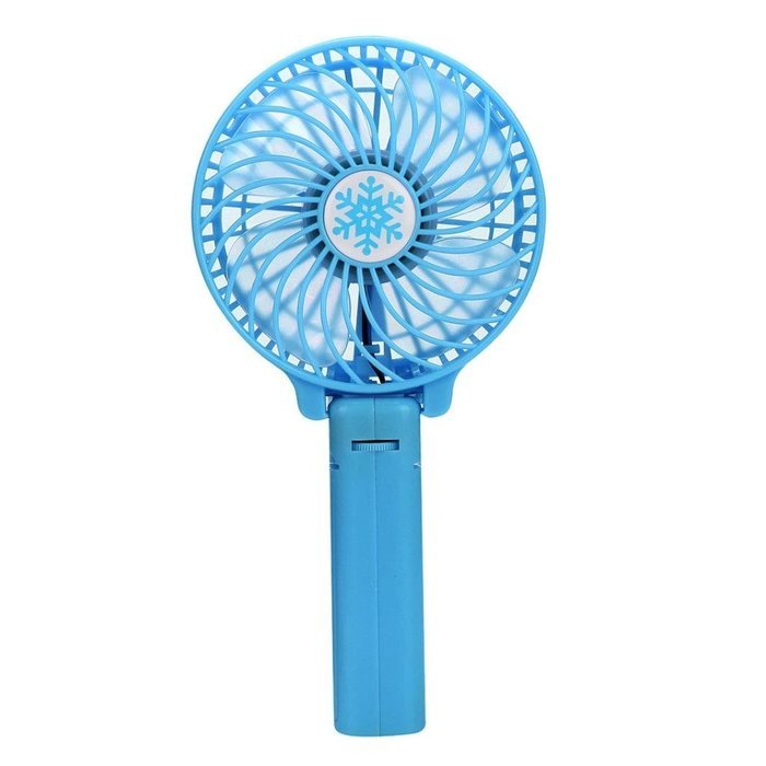 Yoyorule Summer Mini Fan Portable Handheld Air Conditioner Cooler Fan USB Battery (Black) N20
