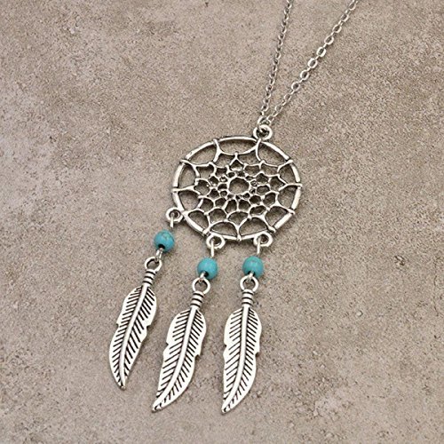 Puraid(TM) Hot 2016 Newest Women Feather Tassel Dreamcatcher Pendant&Necklace Jewelry Fashion Decorations For... N4