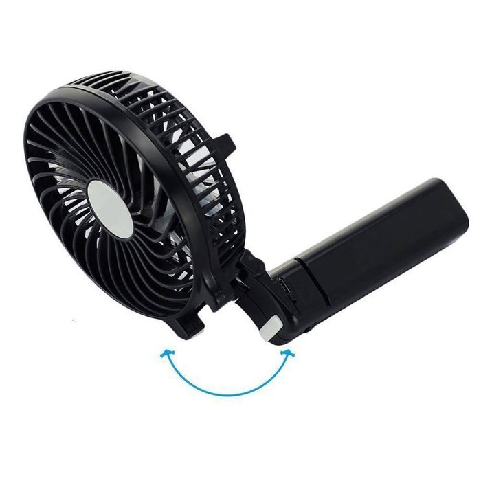 TANGMI Portable USB Handheld Fan Mini Battery Foldable Fan Best for Indoor and Outdoor Strong Wind Desktop Cooling... N21