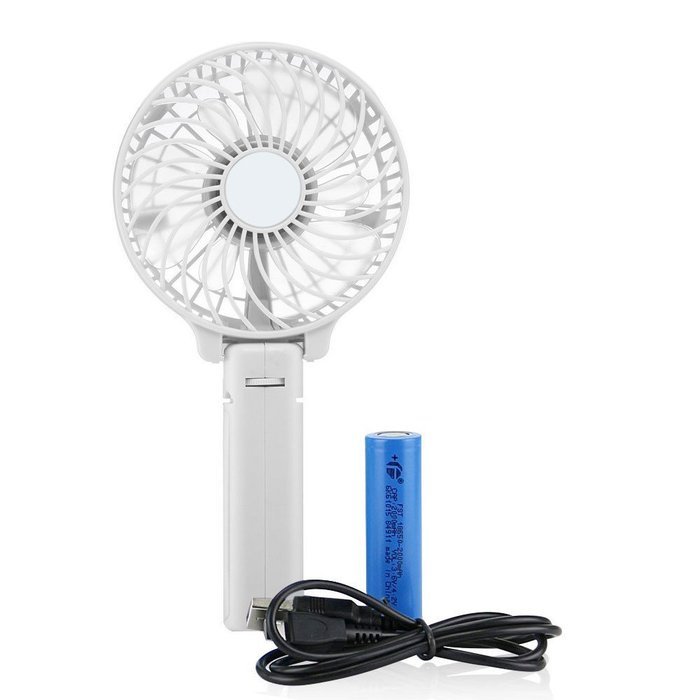 TANGMI Portable USB Handheld Fan Mini Battery Foldable Fan Best for Indoor and Outdoor Strong Wind Desktop Cooling... N22