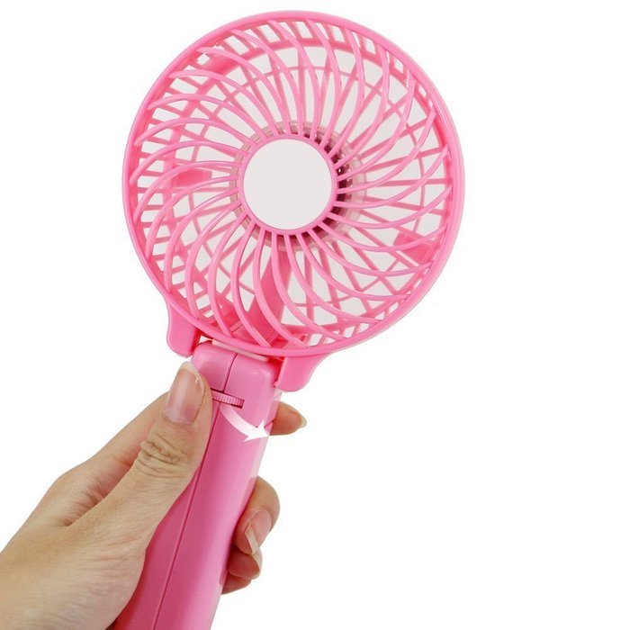 TANGMI Portable USB Handheld Fan Mini Battery Foldable Fan Best for Indoor and Outdoor Strong Wind Desktop Cooling... N25