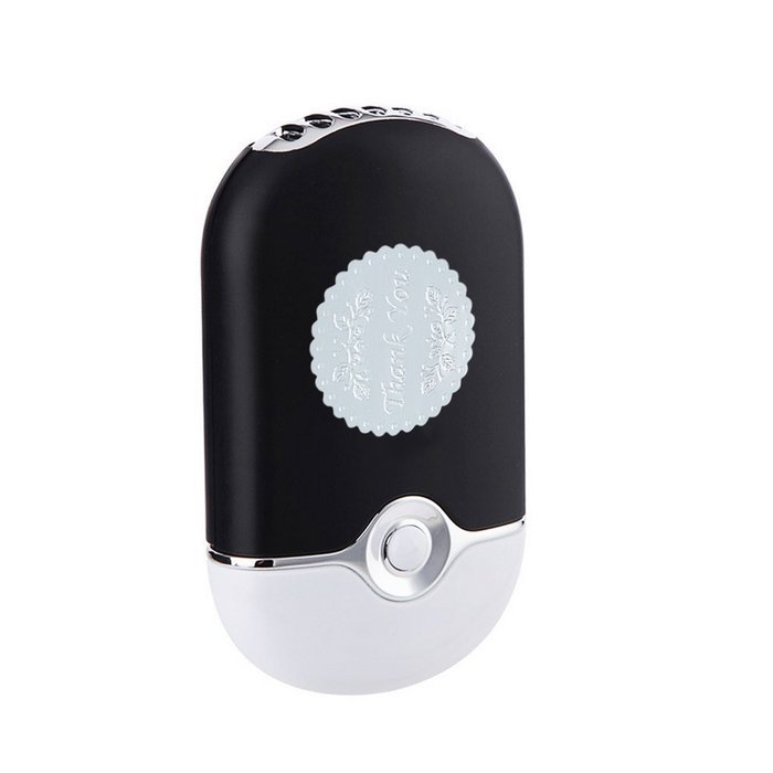 Portable Rechargeable Battery USB Mini Air Condtioner Fan Summer Outdoor Travel Camping Handheld Bladeless Cooling... N9