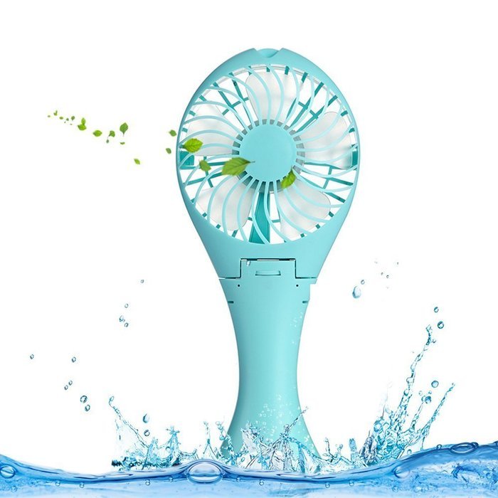 BearsFire&reg; Mermaid Fan Portable Battery Fan USB Mini Foldable Personal Cooling Fans with Umbrella Hanging and... N22
