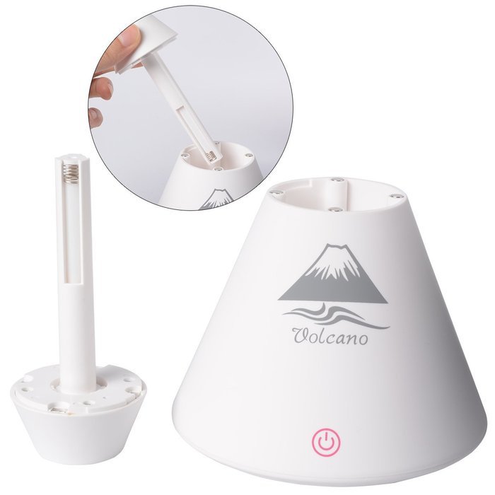 XCSOURCE White Volcano Humidifier Desktop USB Air Diffuser Purifier Sprayer LED Night Light HS200 N10