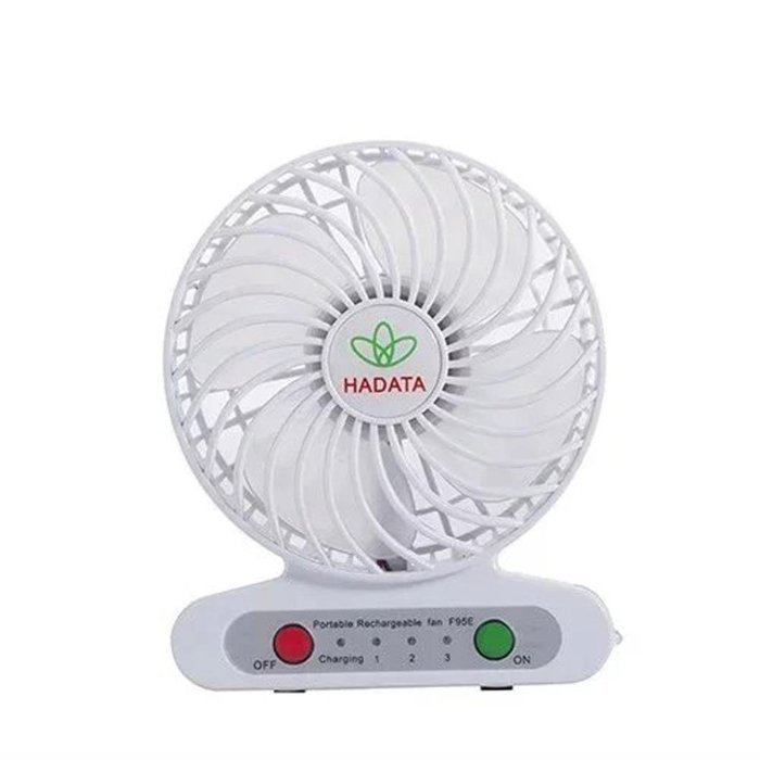 AMA(TM) Portable Mini USB Desk Fan Rechargeable Battery Operated Air Fan Air Conditioner Cooler (Black) N4