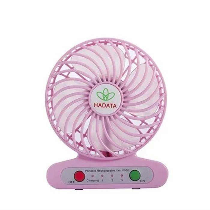 AMA(TM) Portable Mini USB Desk Fan Rechargeable Battery Operated Air Fan Air Conditioner Cooler (Black) N5