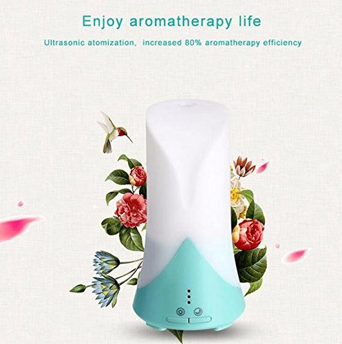 Aroma Diffuser, DBTech Cute Mini LED Night Light USB Aromatherapy Air Essential Ultrasonic Oil Humidifier,Mist... N5