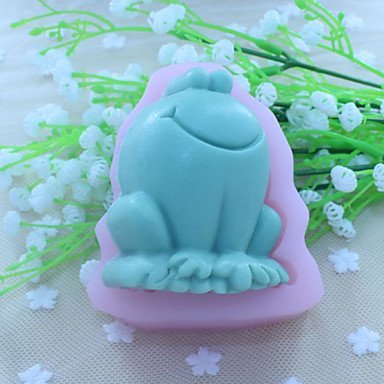 Y&XL&H Frog Animal Soap Mold Fondant Cake Chocolate Silicone Mold, Decoration Tools Bakeware